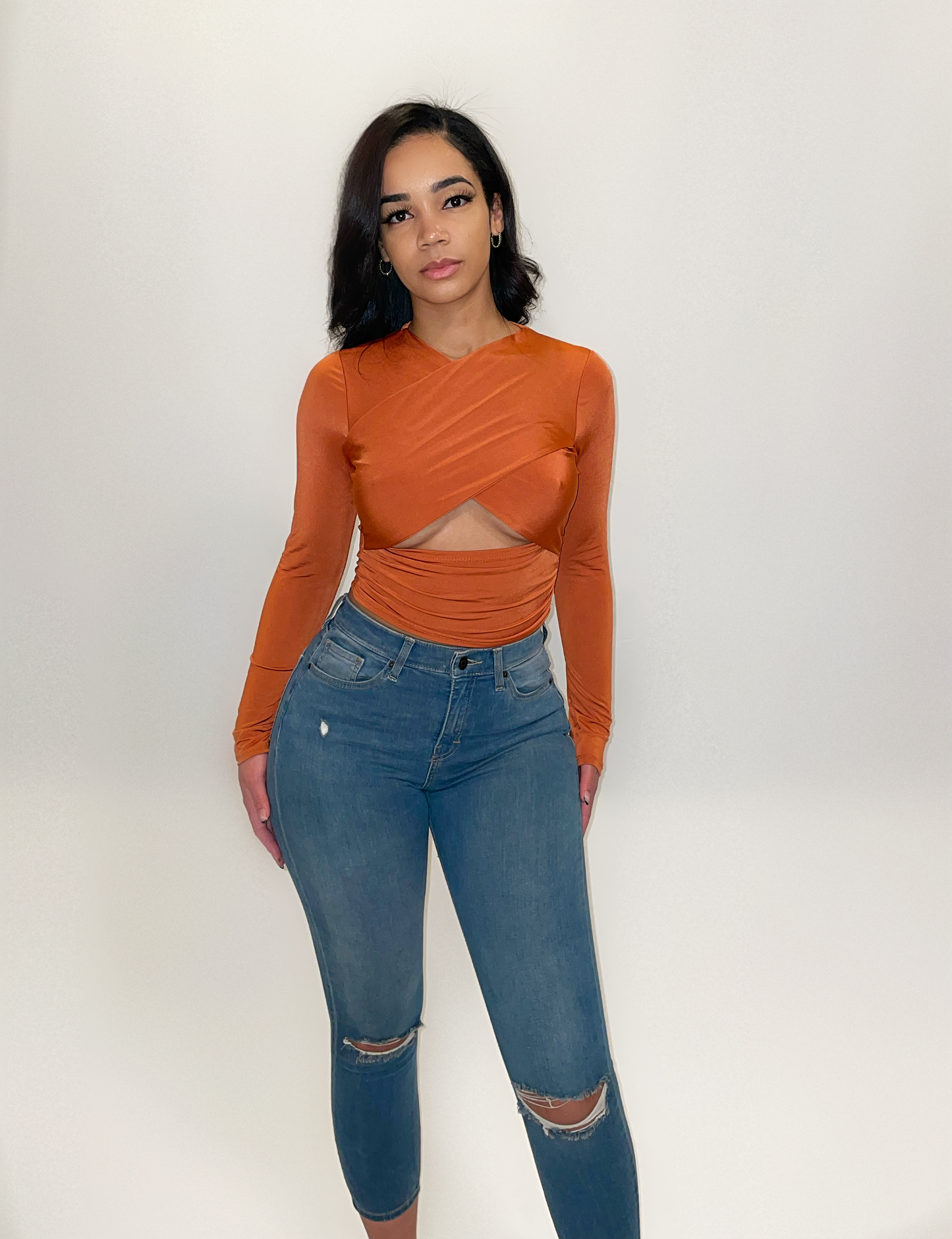RUST CUT OUT TOP