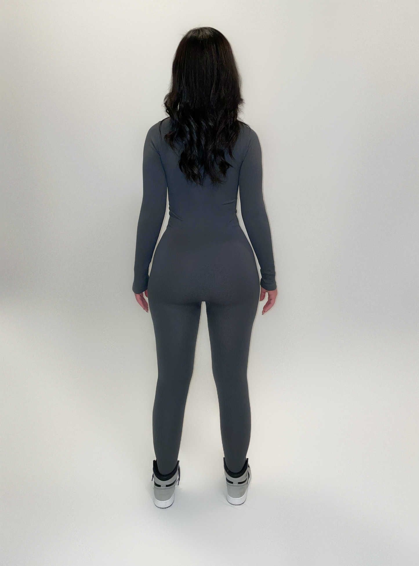 CHARCOAL JUMPSUIT