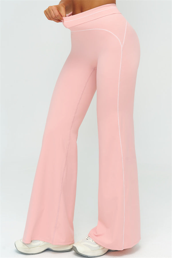 The Amara Crop Top Flared Leggings Set