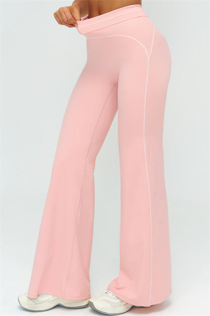 The Amara Crop Top Flared Leggings Set