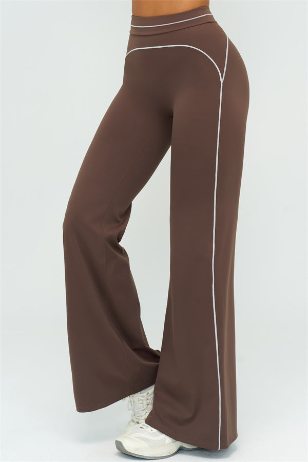 The Amara Crop Top Flared Leggings Set