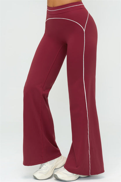 The Amara Crop Top Flared Leggings Set