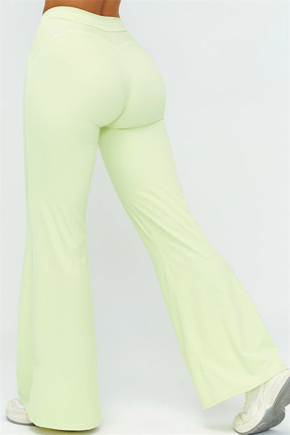The Amara Crop Top Flared Leggings Set