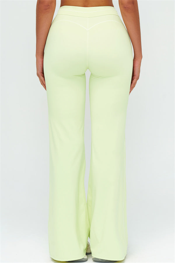 The Amara Crop Top Flared Leggings Set