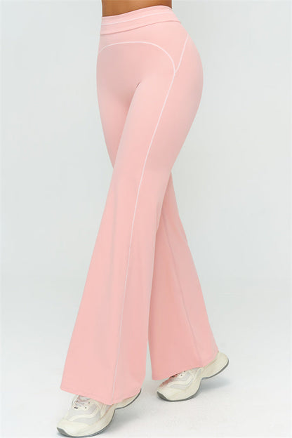 The Amara Crop Top Flared Leggings Set