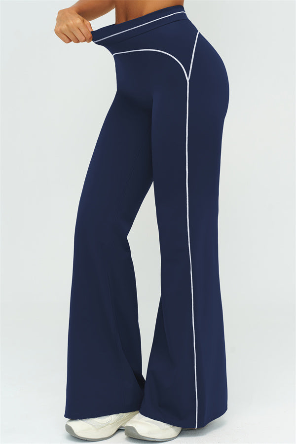 The Amara Crop Top Flared Leggings Set