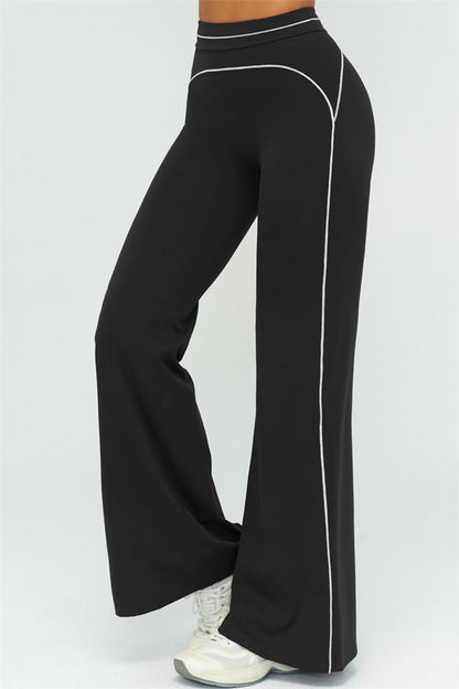 The Amara Crop Top Flared Leggings Set