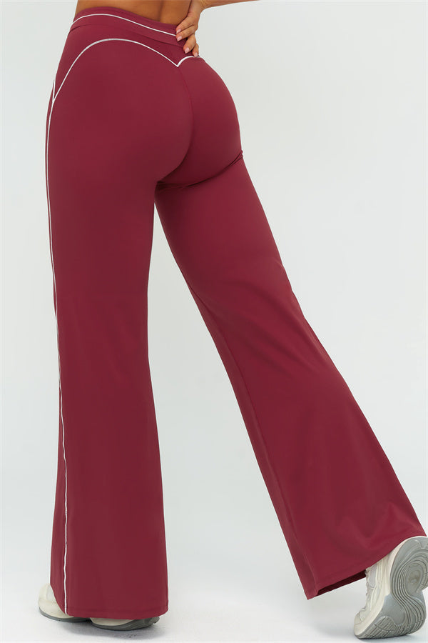 The Amara Crop Top Flared Leggings Set