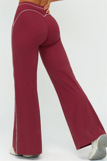 The Amara Crop Top Flared Leggings Set