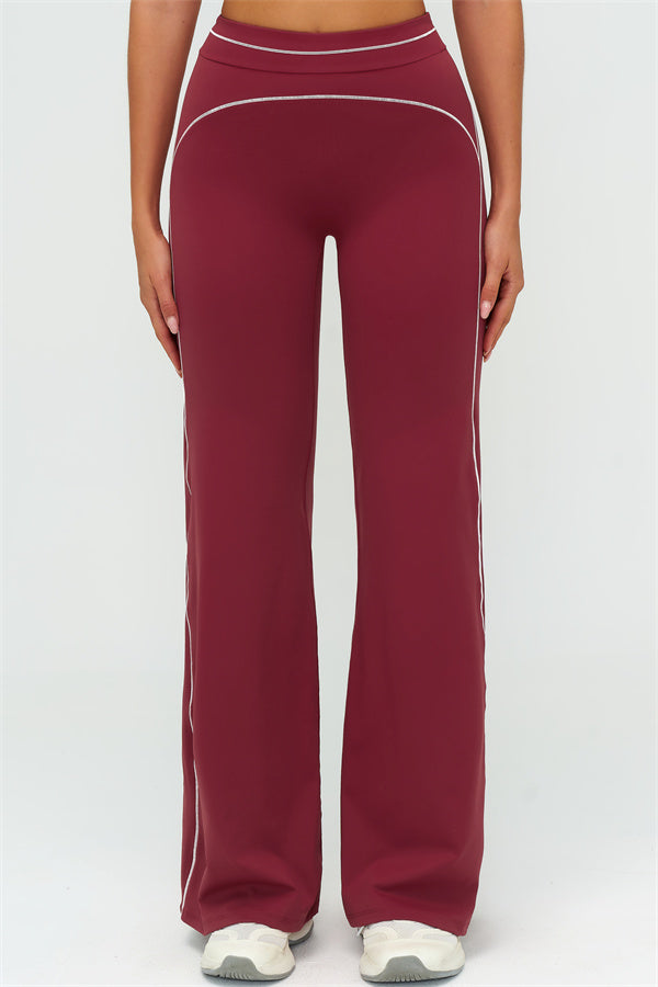 The Amara Crop Top Flared Leggings Set