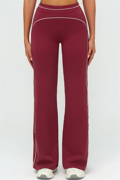 The Amara Crop Top Flared Leggings Set