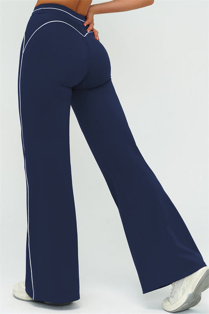 The Amara Crop Top Flared Leggings Set