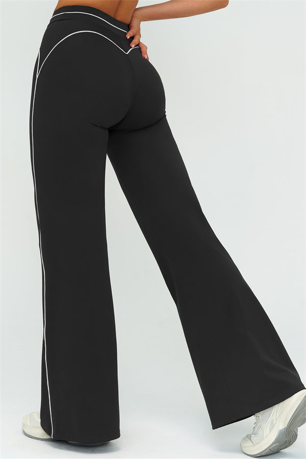The Amara Crop Top Flared Leggings Set