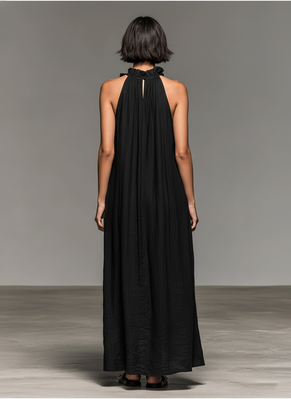 Lilly Ruffle Maxi Dress