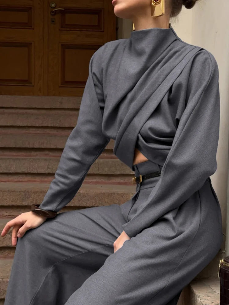 The Élise Wide-Leg Two-Piece Set