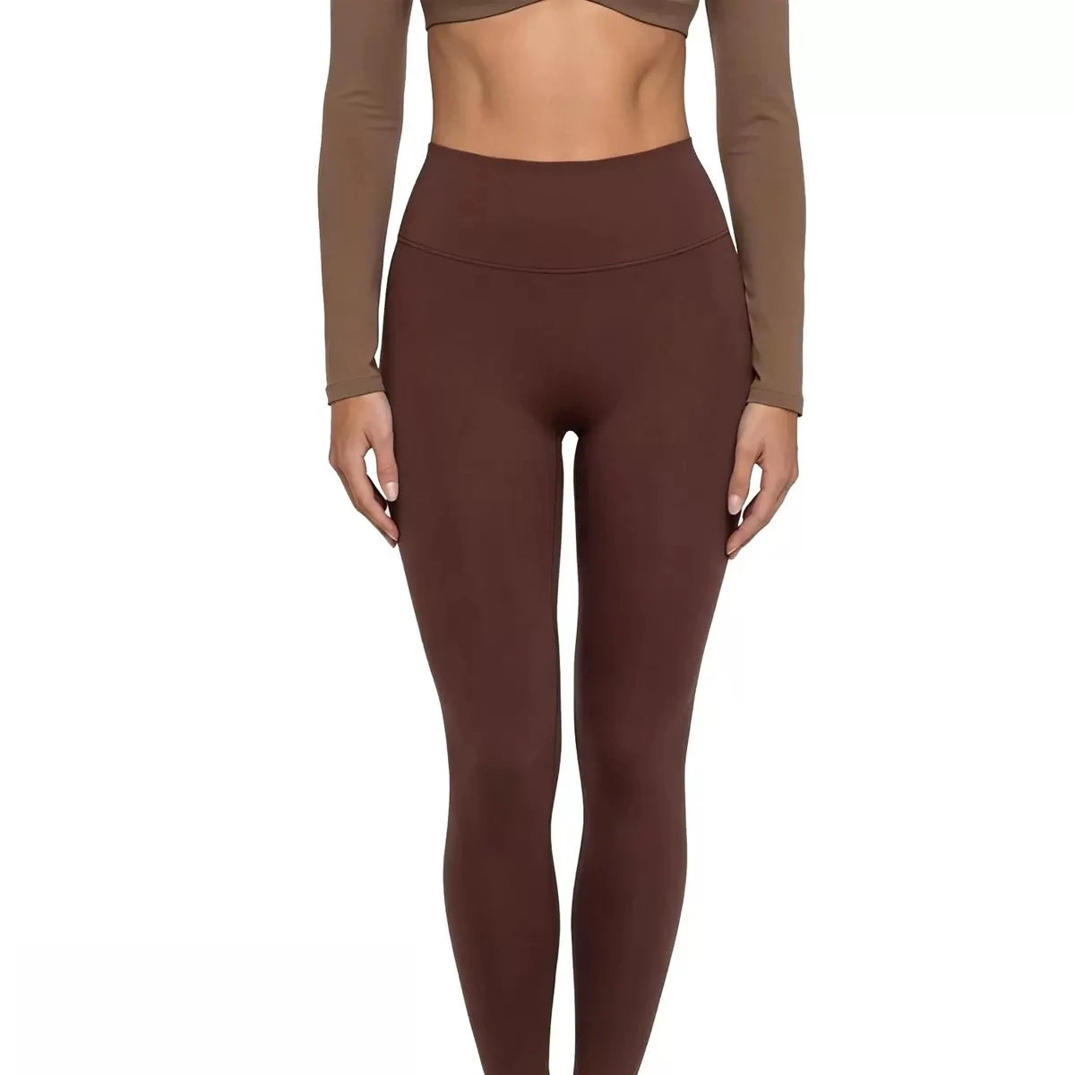 Gym Clothes Woman Color-blocking Lace Yoga Top Slim Fit Breathable Long Sleeve Sportswear Fitness Leggings Workout Athletic Wear