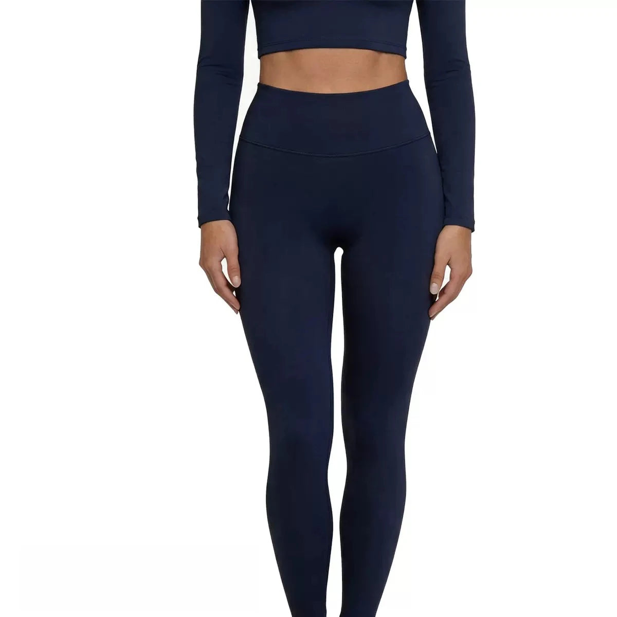 Gym Clothes Woman Color-blocking Lace Yoga Top Slim Fit Breathable Long Sleeve Sportswear Fitness Leggings Workout Athletic Wear