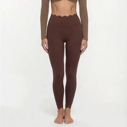 Gym Clothes Woman Color-blocking Lace Yoga Top Slim Fit Breathable Long Sleeve Sportswear Fitness Leggings Workout Athletic Wear
