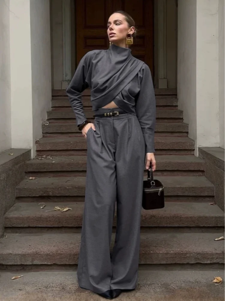 The Élise Wide-Leg Two-Piece Set