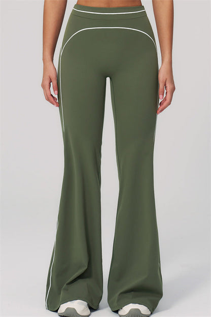 The Amara Crop Top Flared Leggings Set