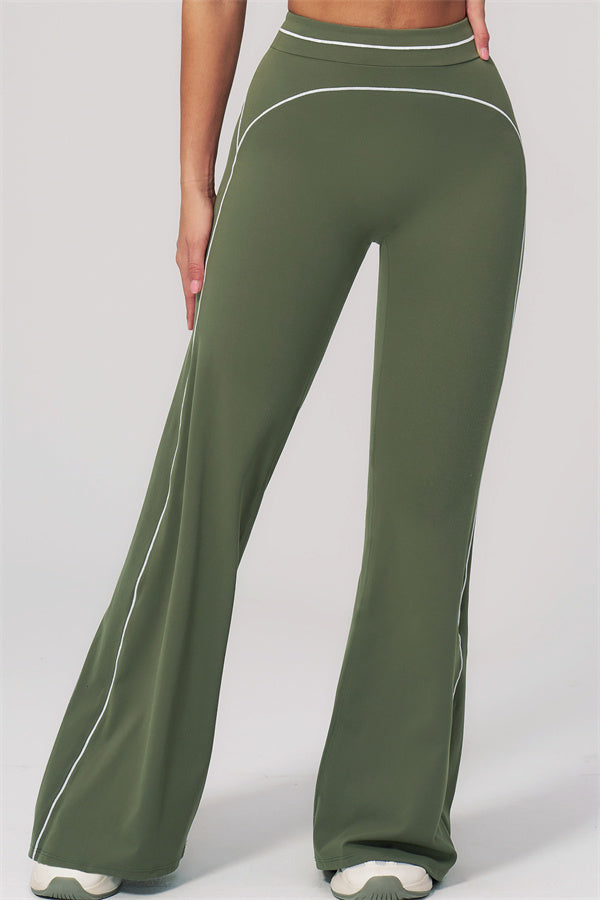 The Amara Crop Top Flared Leggings Set