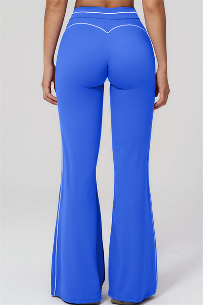 The Amara Crop Top Flared Leggings Set