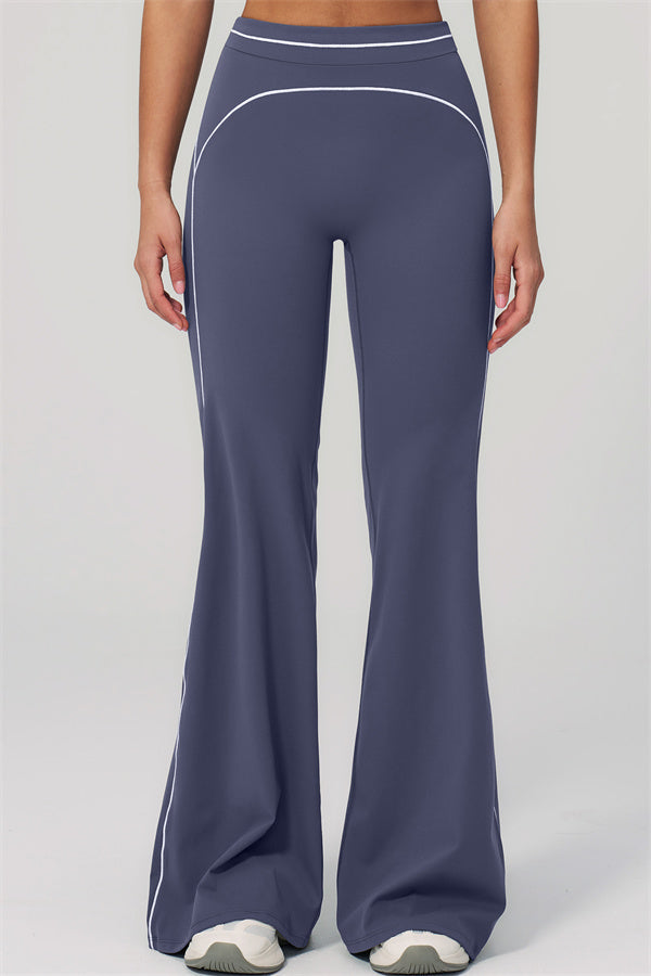 The Amara Crop Top Flared Leggings Set