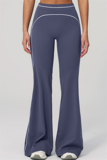 The Amara Crop Top Flared Leggings Set
