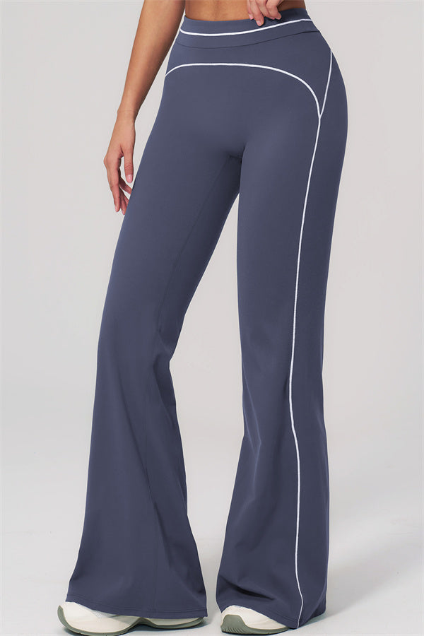 The Amara Crop Top Flared Leggings Set