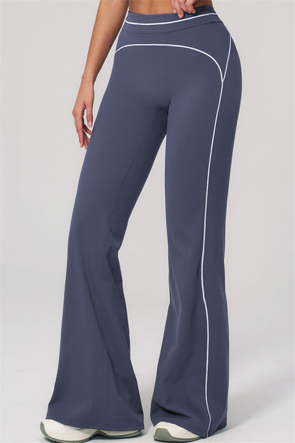 The Amara Crop Top Flared Leggings Set