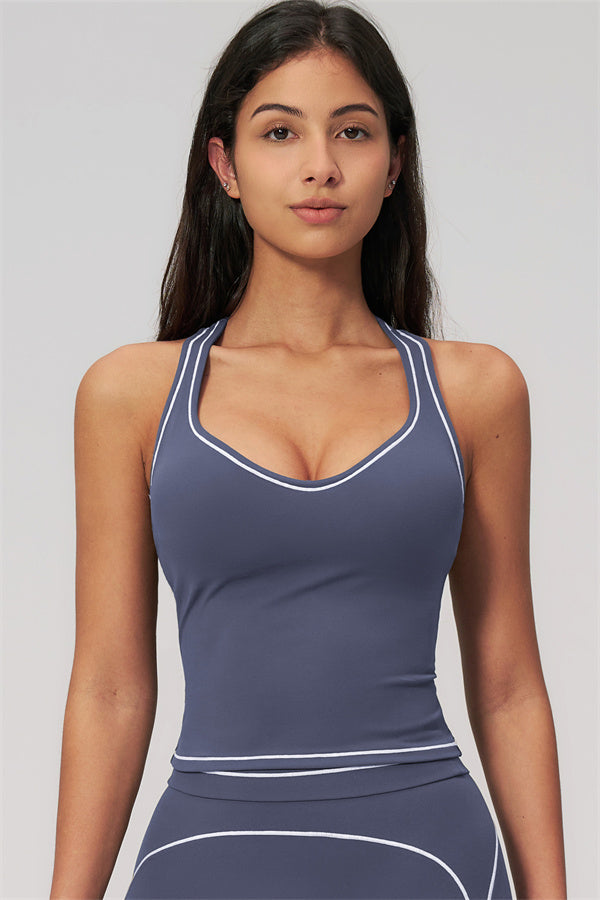 The Amara Crop Top Flared Leggings Set