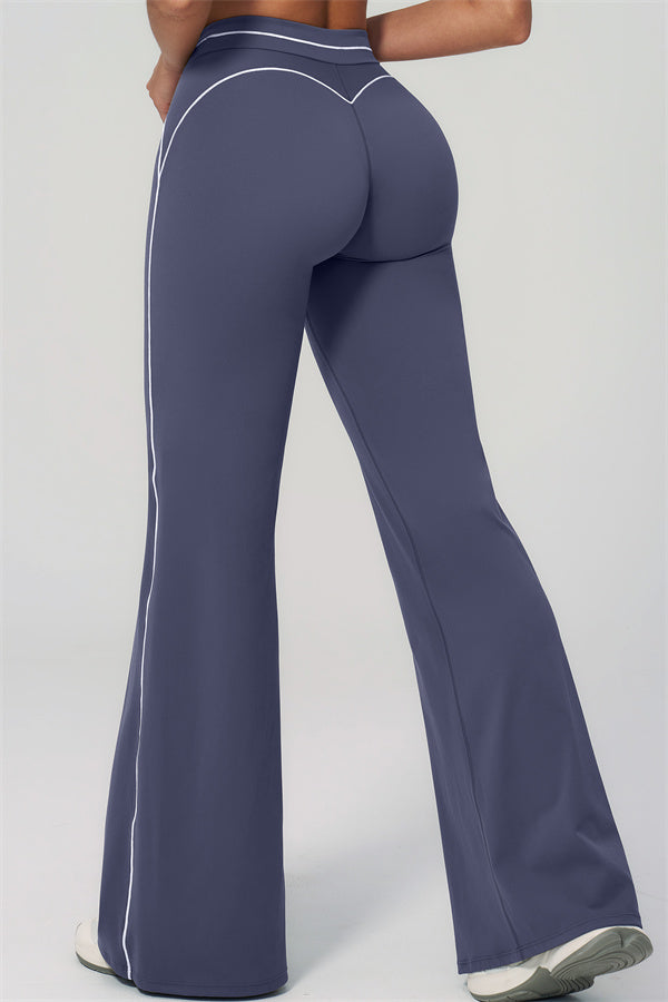 The Amara Crop Top Flared Leggings Set
