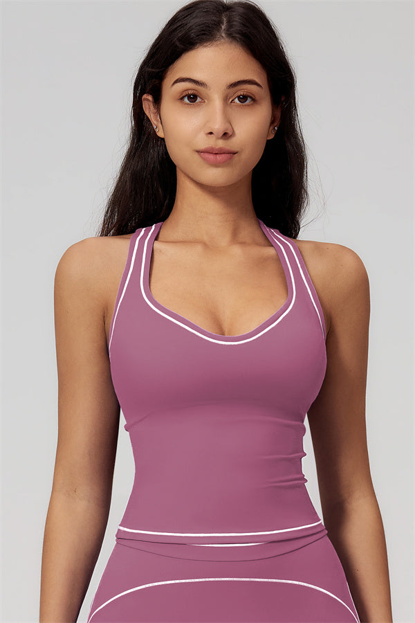 The Amara Crop Top Flared Leggings Set