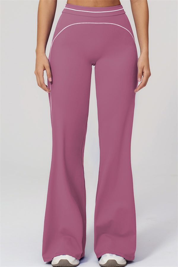 The Amara Crop Top Flared Leggings Set