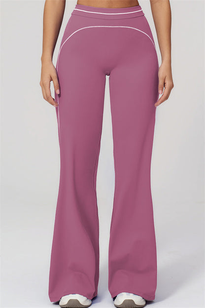 The Amara Crop Top Flared Leggings Set
