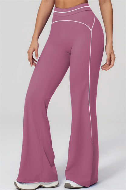 The Amara Crop Top Flared Leggings Set
