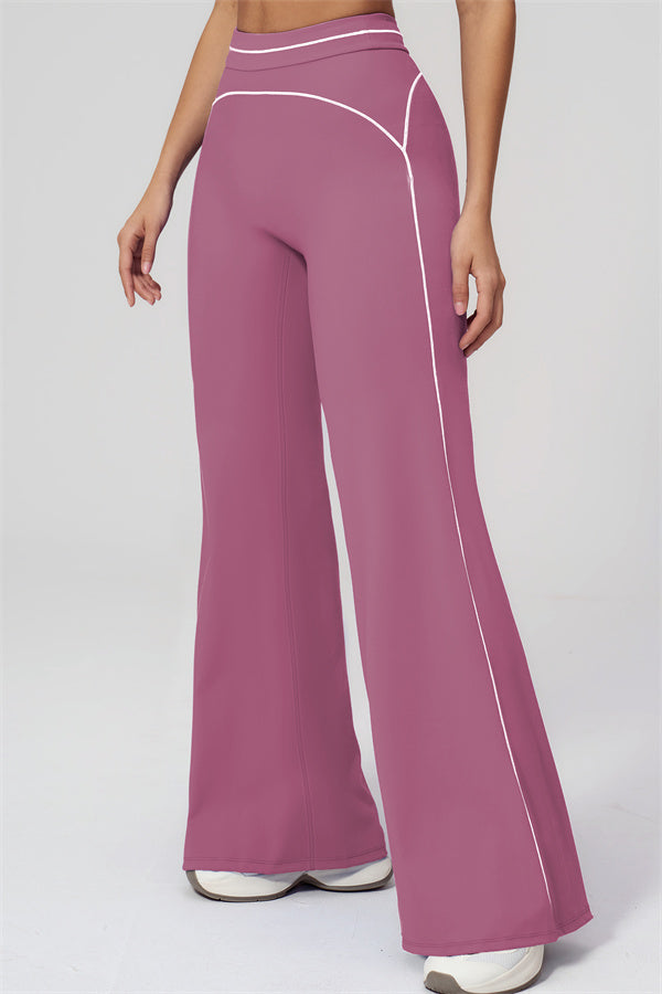 The Amara Crop Top Flared Leggings Set