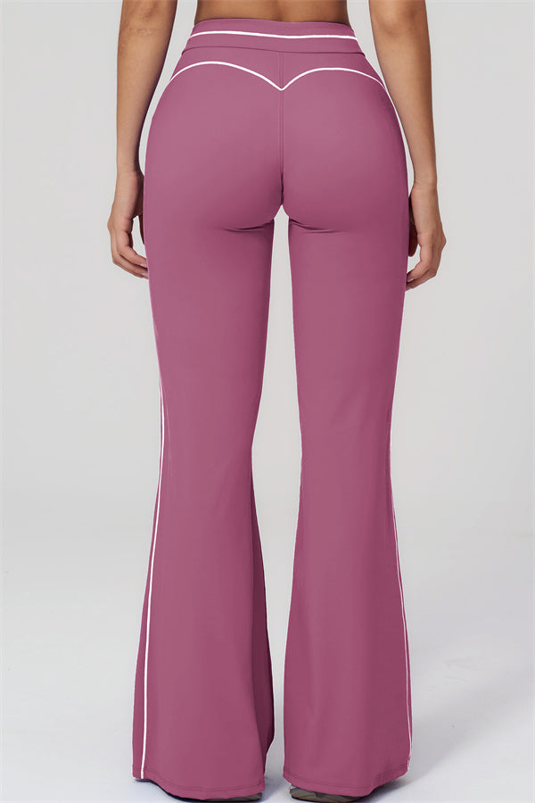 The Amara Crop Top Flared Leggings Set