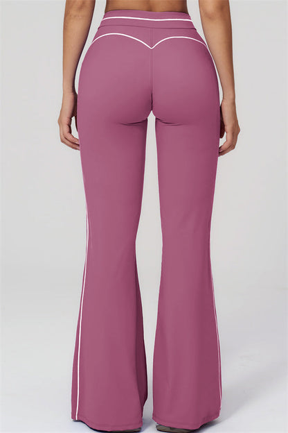 The Amara Crop Top Flared Leggings Set