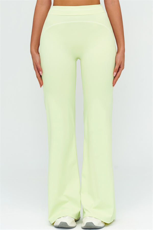 The Amara Crop Top Flared Leggings Set