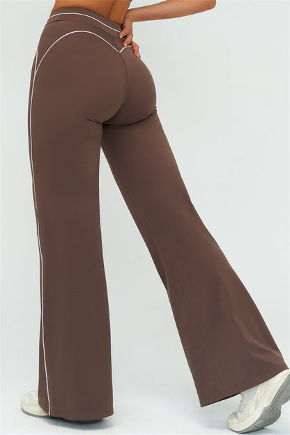 The Amara Crop Top Flared Leggings Set