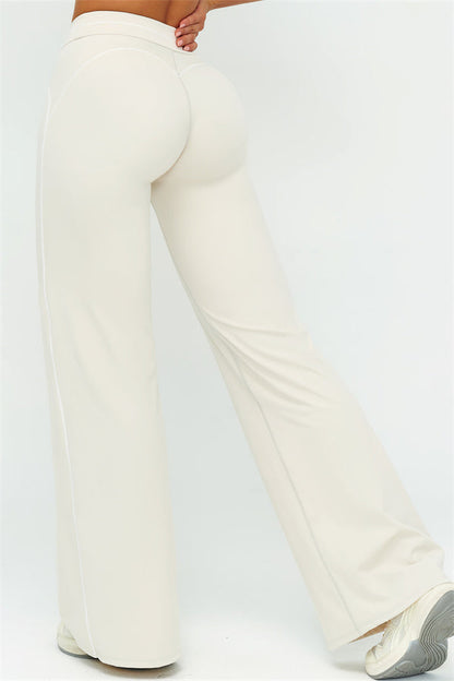 The Amara Crop Top Flared Leggings Set