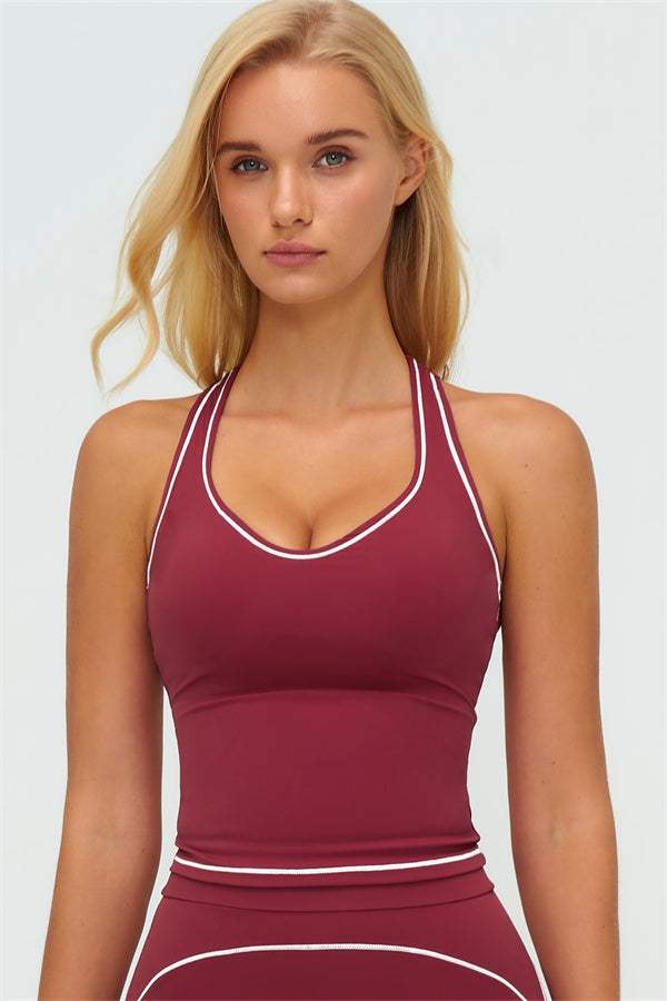 The Amara Crop Top Flared Leggings Set