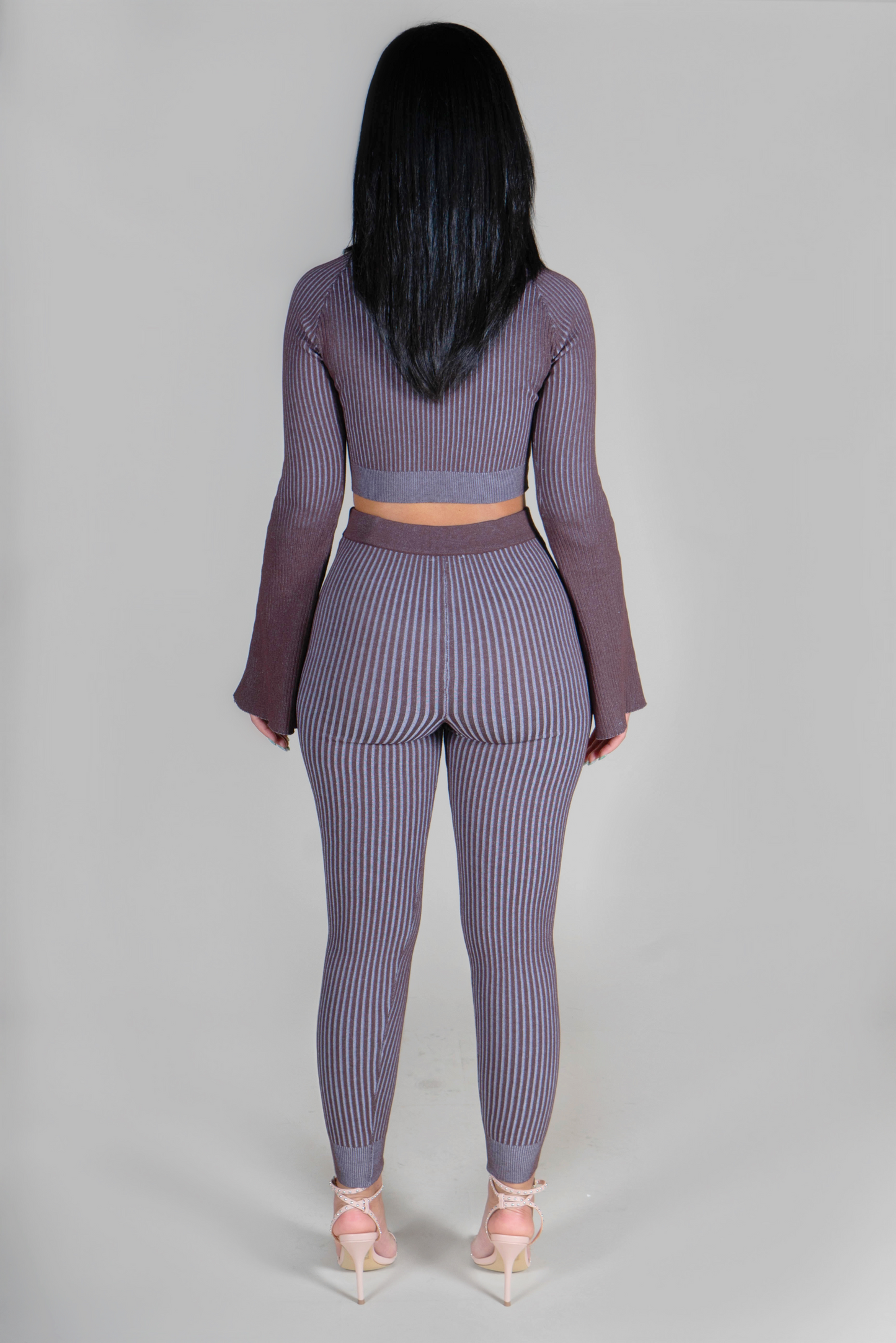 COCO BROWN FLARE SET