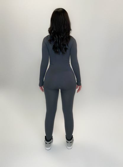 CHARCOAL JUMPSUIT