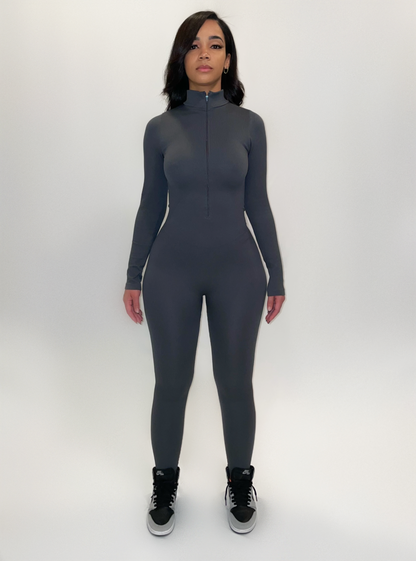 CHARCOAL JUMPSUIT