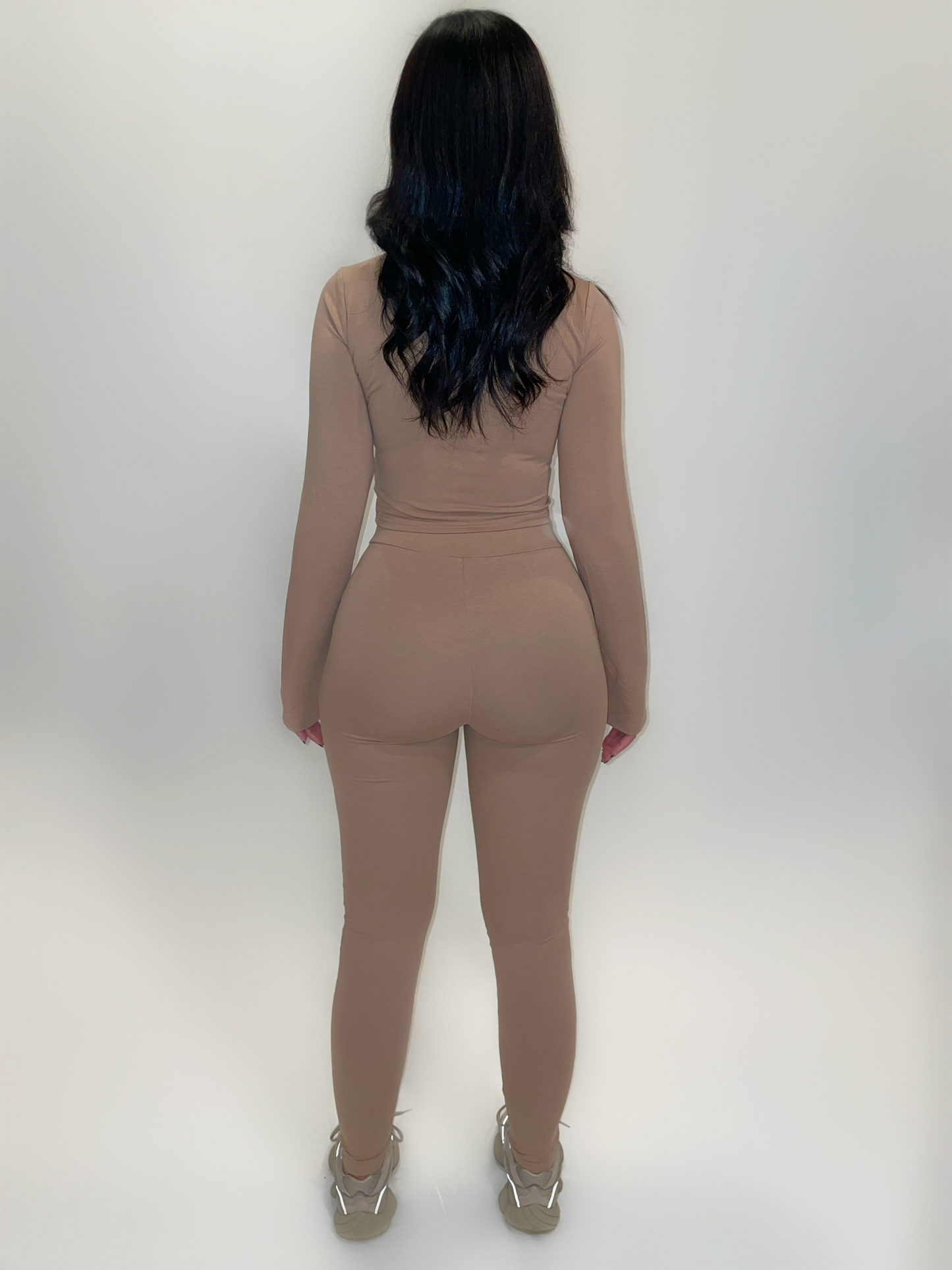 NUDE STITCH LEGGING SET